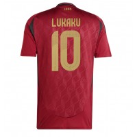 Camiseta Bélgica Romelu Lukaku #10 Primera Equipación Eurocopa 2024 manga corta